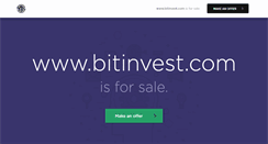 Desktop Screenshot of bitinvest.com